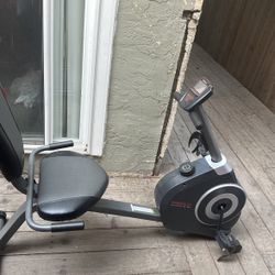 WESLO PURSUIT G 3.1 RECUMBENT BIKE LCD DISPLAY MAX