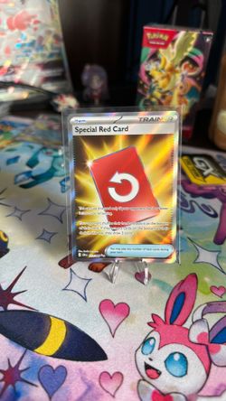 Pokémon Special red card 113/086