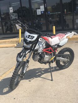 X19 manual dirt bike on sale