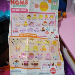 Big Boxful Collectible Toy Lot , Num Noms,  28"x16"x12"