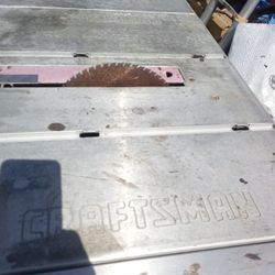 Craftsman Table Saw 