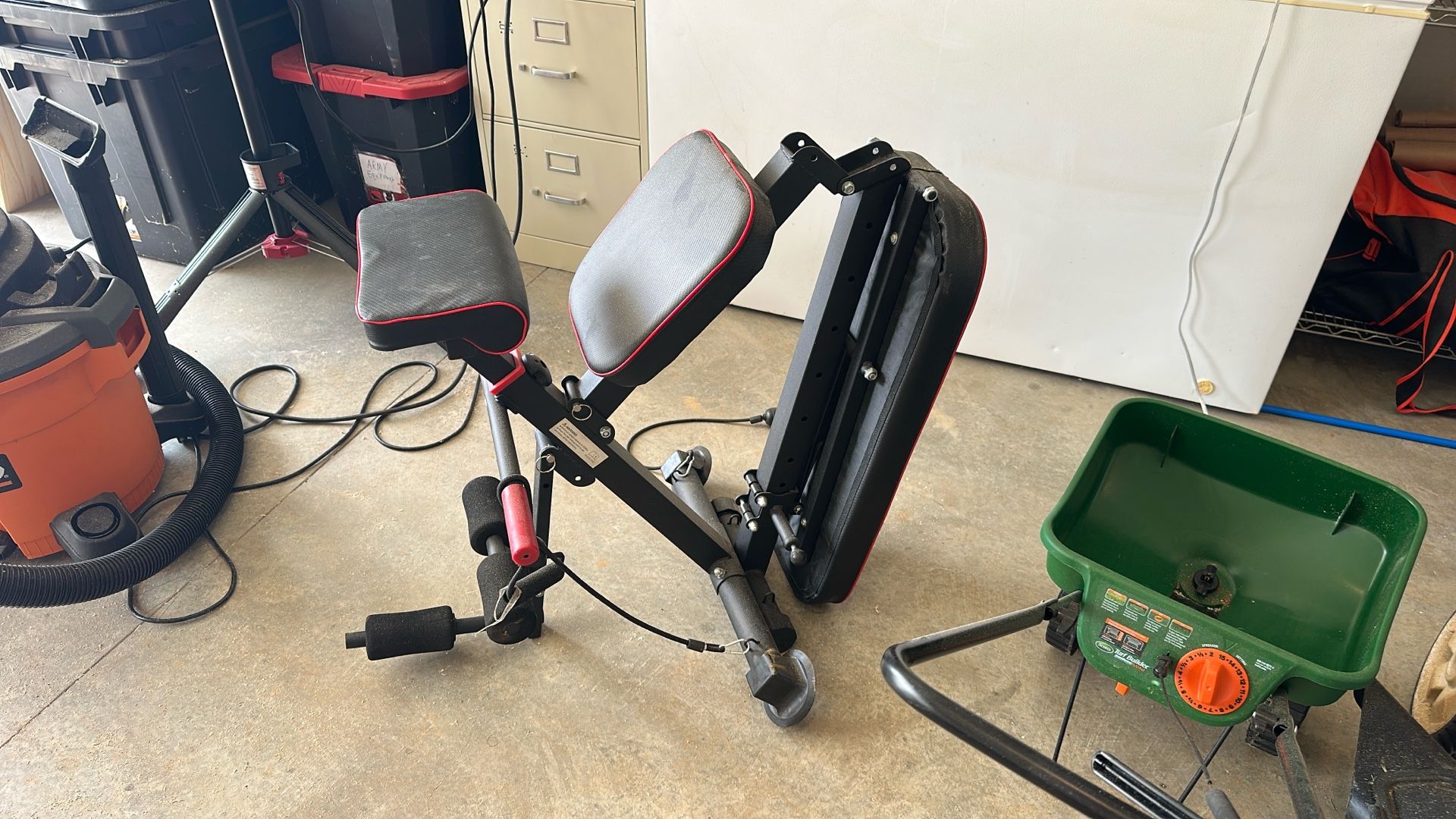 Workout bench
