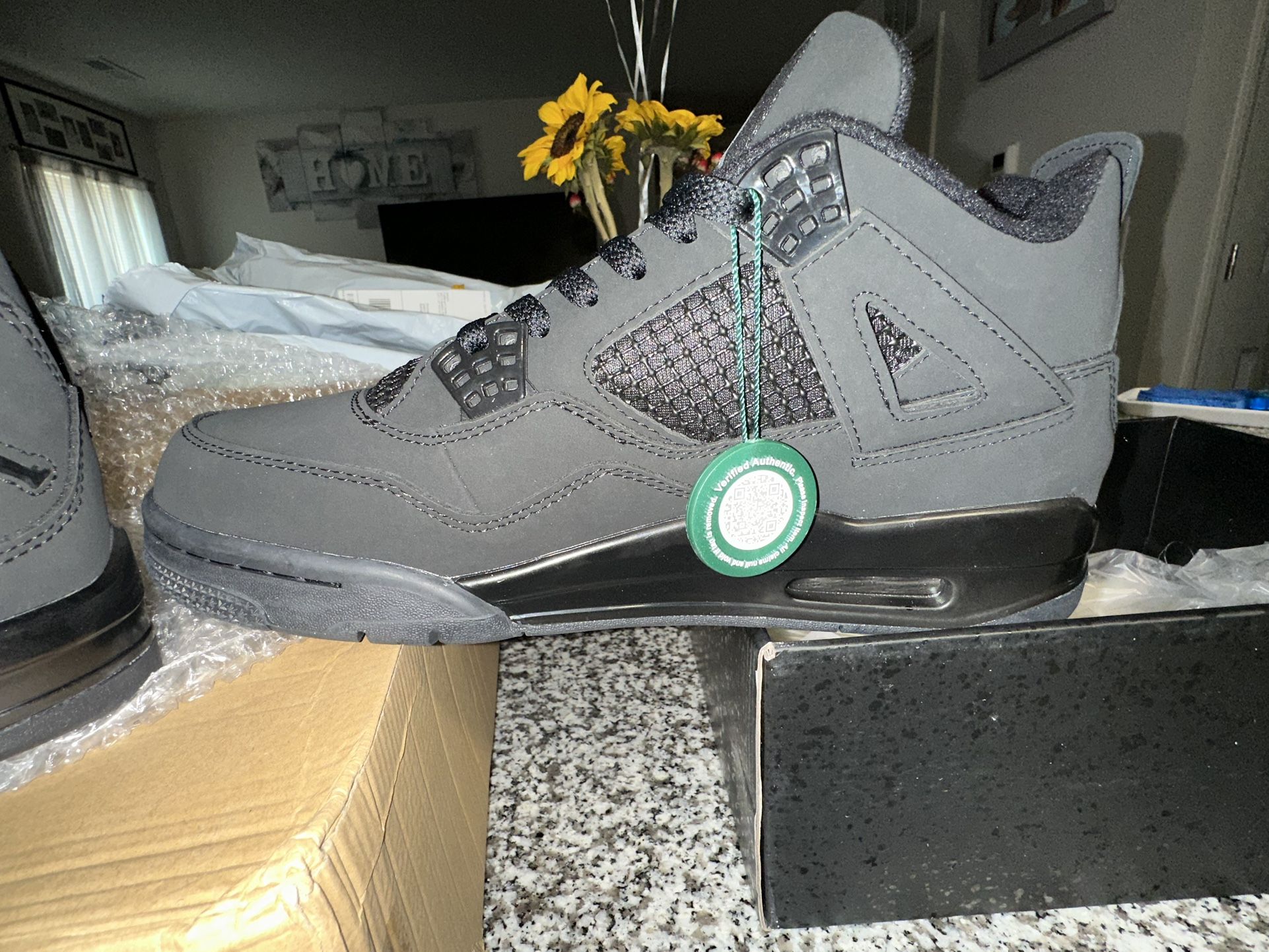 Jordan Retro 4 Black Cat