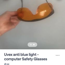 Almost New Perfect Condition Uvex Anti Blue Light 