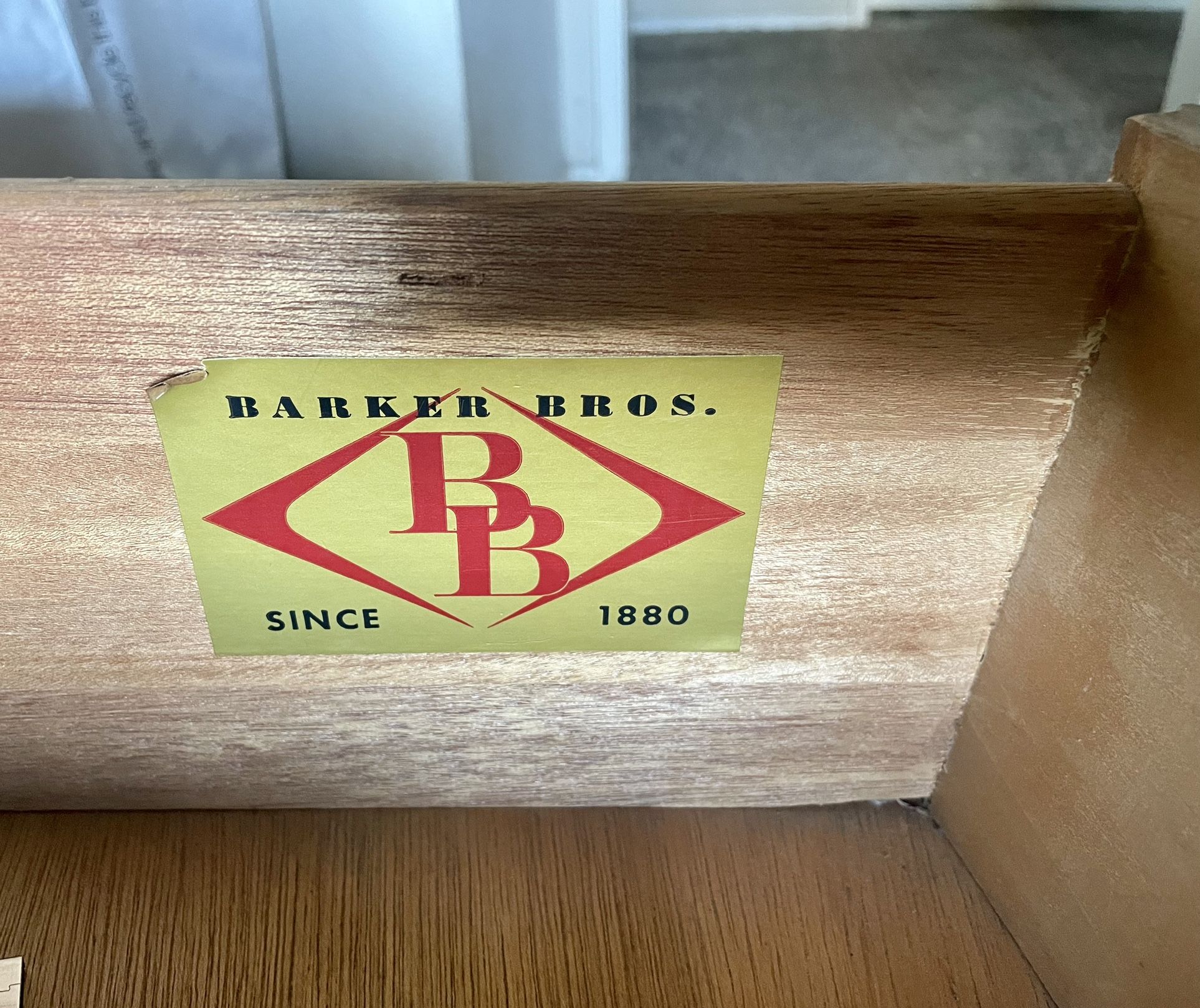 Barker Bros. Drawer (six drawer) With Mirror