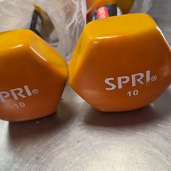 Deluxe dumbbell 10lbs.