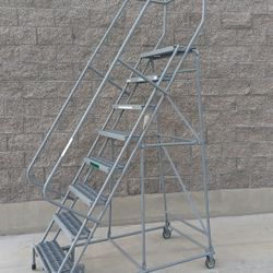 8 Step Cotterman Rolling Ladder
