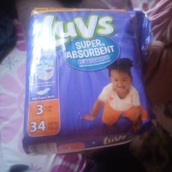 Luvs Pampers Size 3