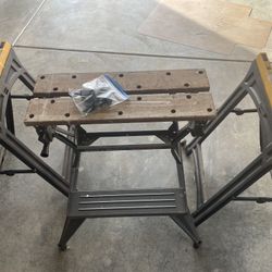 Workmate & 2 Sawhorses