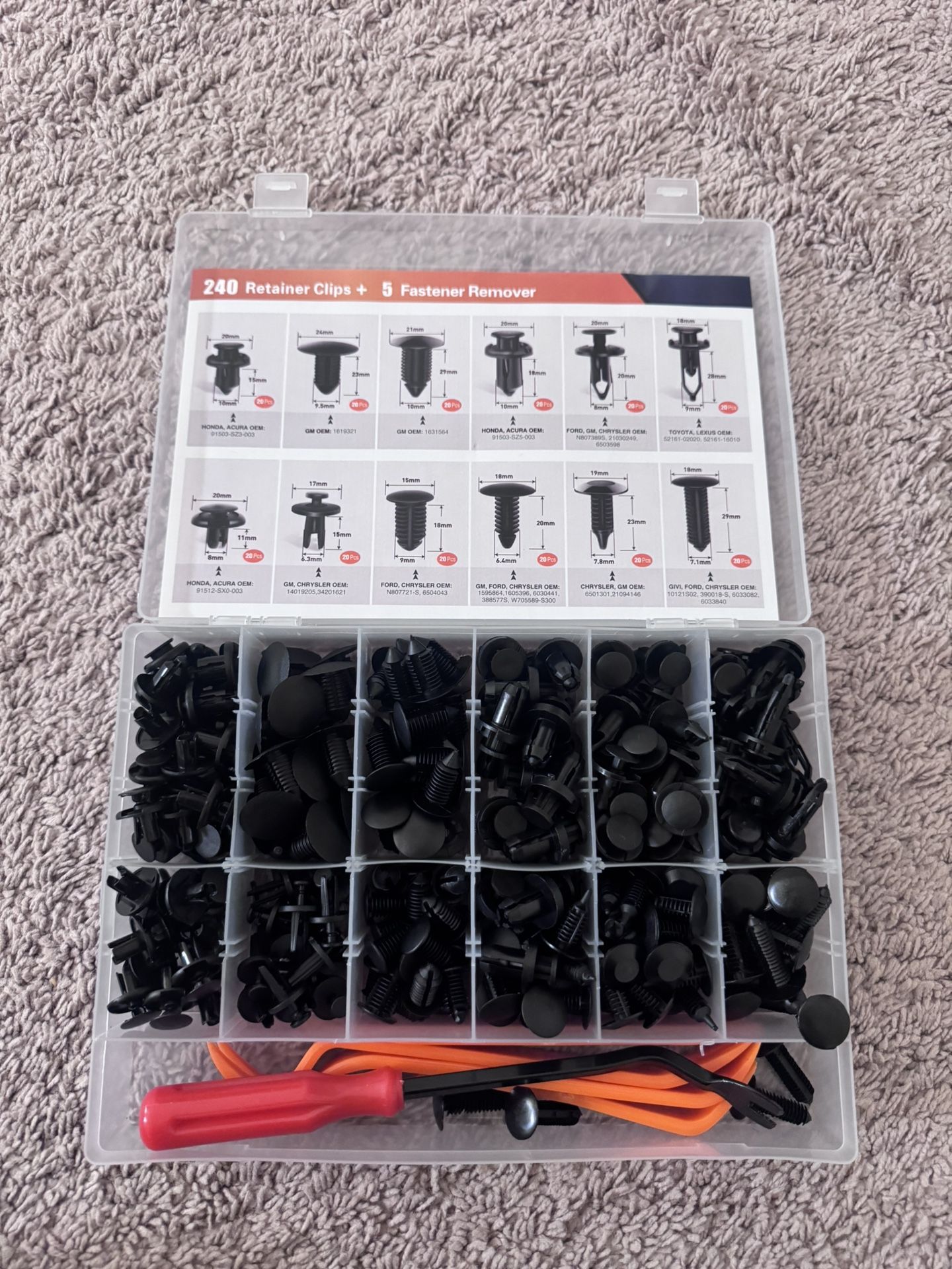 Retainer Clips Car Plastic