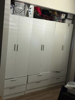 New Closet system in box