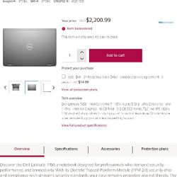 Brand New Dell Latitude 7450