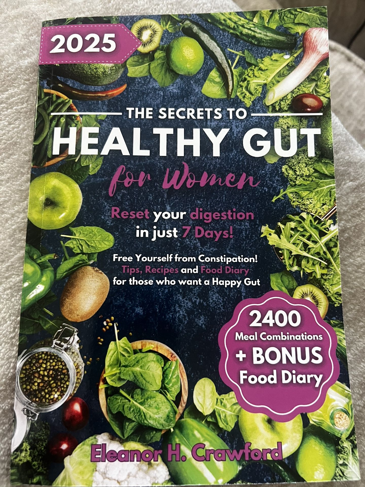 Healthy Gut Cookbook And Food Diary For Women