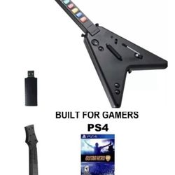 DOYO Wireless Guitar Controller for PS3 & PC PS4 Guitar Hero Clone Hero Rockband  Elevate your gaming experience with the DOYO Wireless Guitar Control