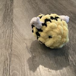 Handmade Crochet Yellow Black Bee