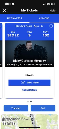 Comedian At Hollywood Bowl