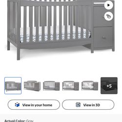 Crib With Changing Table
