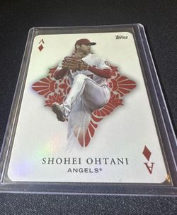 Topps 2023 Series 1 Shohei Ohtani Angels Purple All Aces Insert #AA-11
