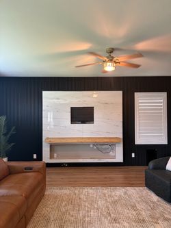 Entertainment wall