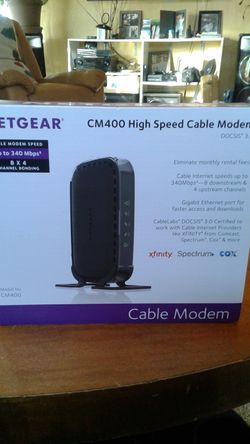 Nether CM400 High Speed Cable Modem