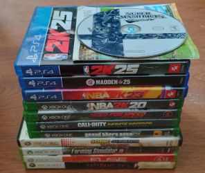 Mixed Lot of Video Games PS4 Xbox Wii