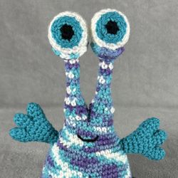 Handmade Stuffed Alien Monster Friend