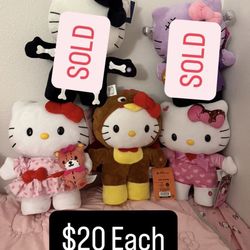 Hello Kitty Plush Sidestepper 