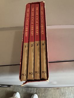 The Life Cycle Library for Young People 1969 Vol 1 -4