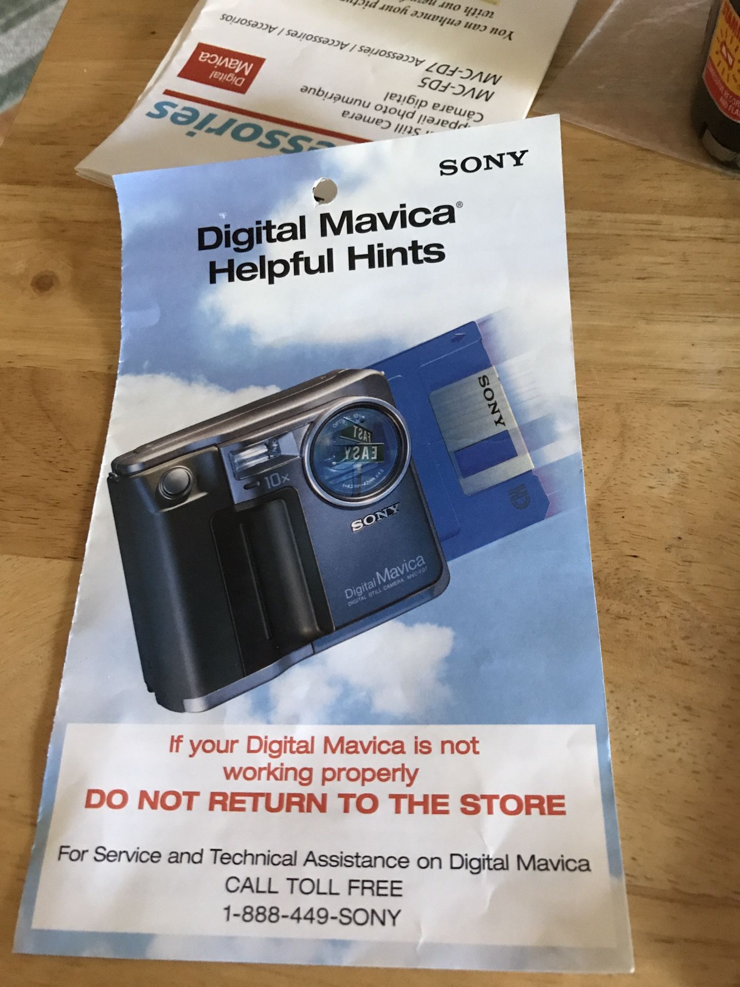 Sony Mavica 10x Floppy disc still Camera
