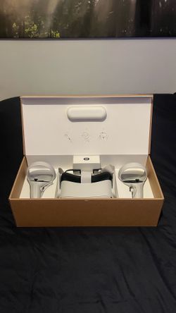 FOR SALE - Meta Quest 2 VR Headset 256GB + Controllers + Original Box (Factory Reset)