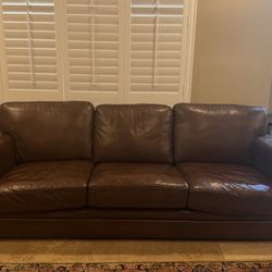 Leather Sofa Set for sale