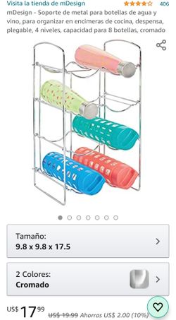 Organizer for water and wine bottles