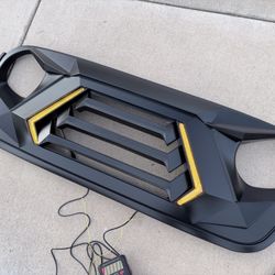 Wrangler JL LED Front Grill