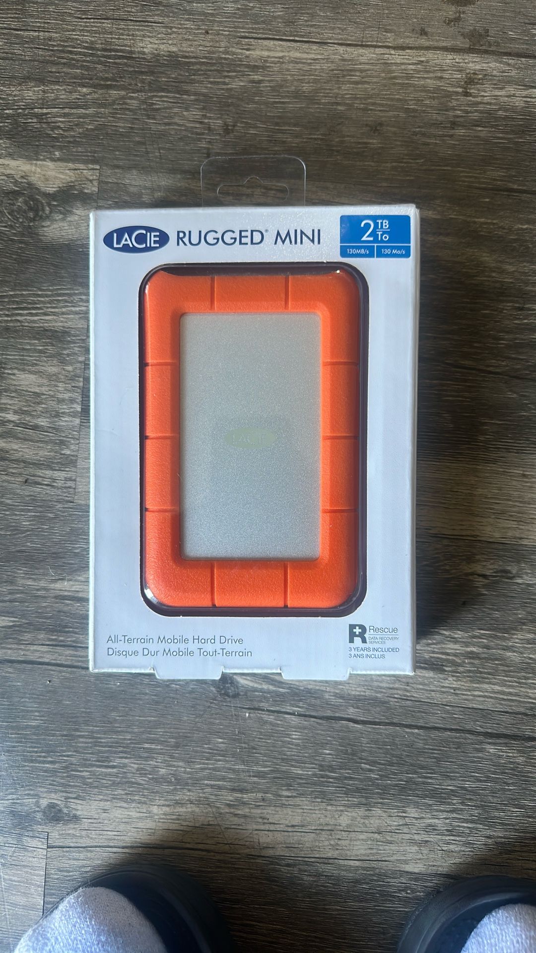 Lacie Rugged Mini All Terrain Mobile Hard Drive