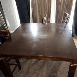 Dinning Table Set With 4 Chairs 