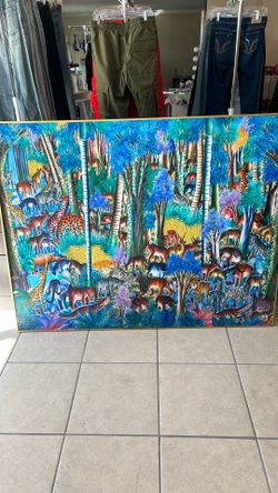 vibrant Haitian folk art