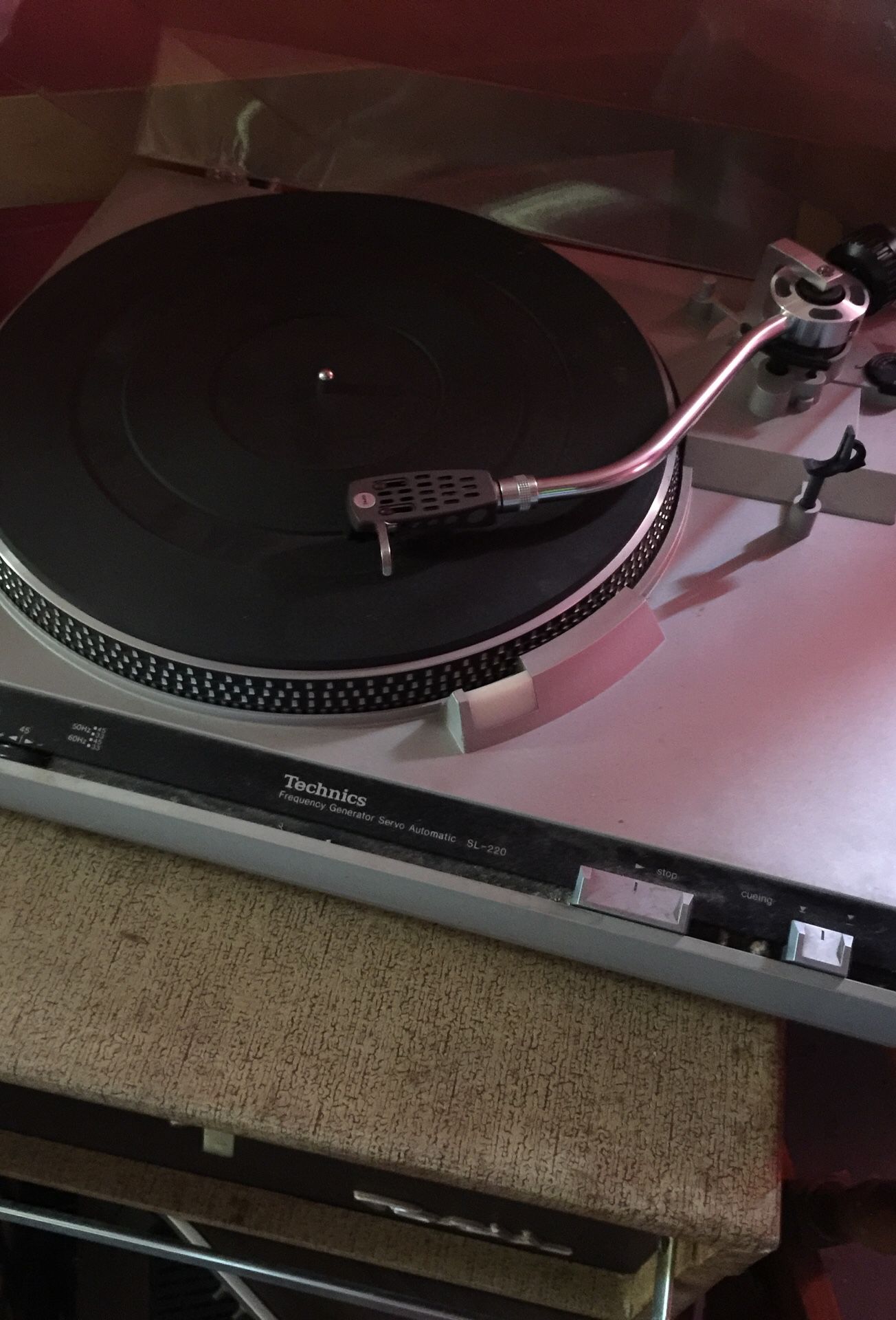 Record player, vintage speakers & audio equipment