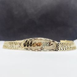 14ksolid gold Petatillo bracelet solid gold