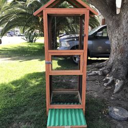 Solid Wood Cage