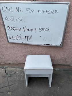 White with Cushion