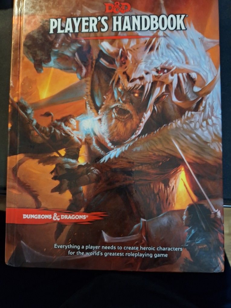 thumbnail image 2 of D&D Player's Handbook (Dungeons & Dragons Core Rulebook) - 2014 Edition, Good Condition 2 of 4