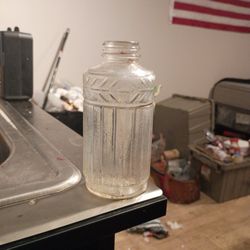 Vintage Halfback Glass Bottle