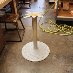 Old Metal Table bases