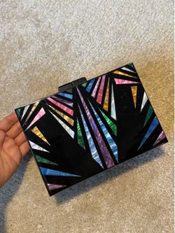 Black clutch/purse