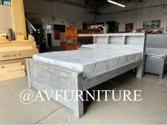 Full Bed and 10” Memory Foam Mattress