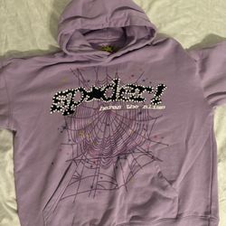 Sp5der Hoodie Purple