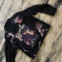 Custom  Denim Jacket (jujutsu kaisen)