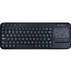 Logitech Wireless Touch Keyboard For Connecting  Your Computer To Your TV