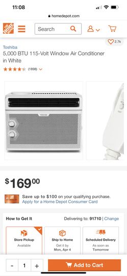 5,000 BTU 115-Volt Window Air Conditioner in White