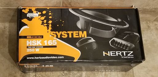Brand New (High End) Hertz 6.5" Hi Energy Component Speaker Set